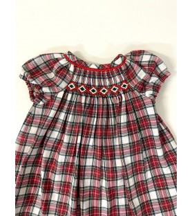 Conjunto Mini vestido escocés