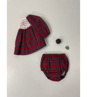 Conjunto Escocés Rojo